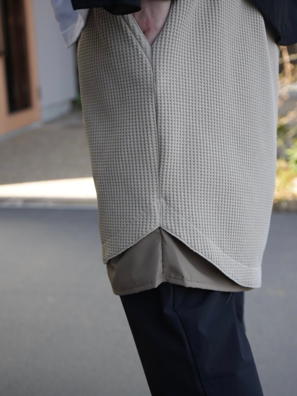 meanswhile ミーンズワイル【 SOLOTEX Easy Shorts 】 | LARGE LAB TOWN