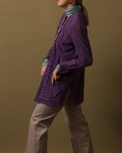 1980-90's Emanuel Ungaro -  Parallele / Leather Jacket