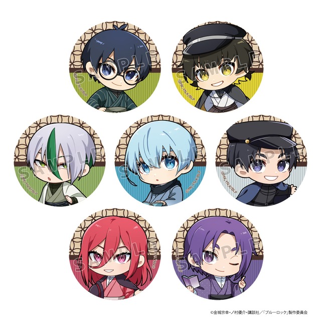 ブルーロック トレーディング缶バッジ BOX(レトロロマン/ver.A)