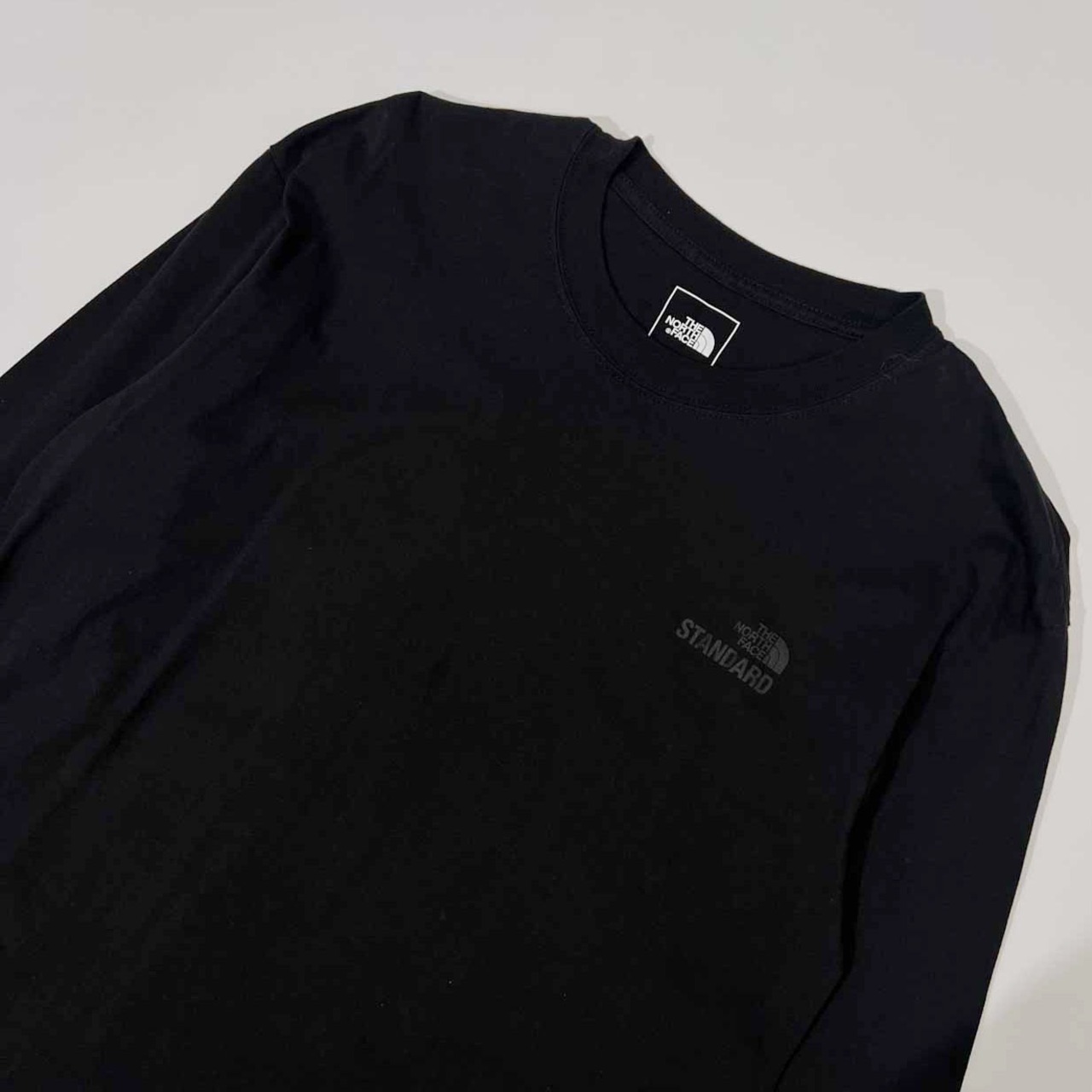 THE NORTH FACE STANDARD ノースフェイス スタンダード 限定 長袖 Tシャツ M /黒 ブラック/NT82131R