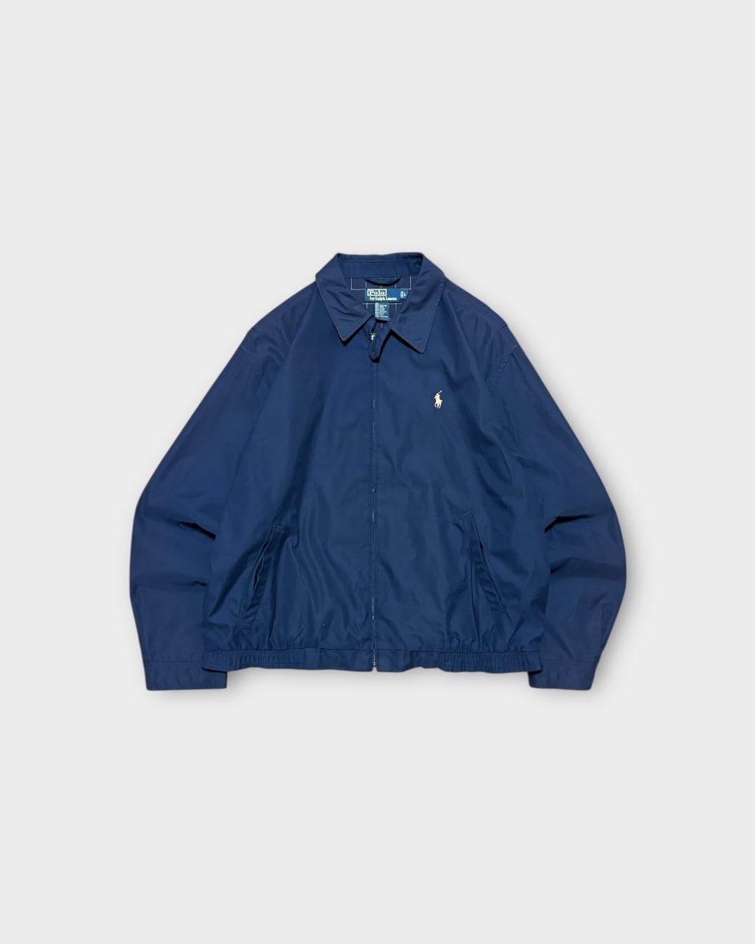 【Used】“Polo by Ralph Lauren” Zip-Up Jacket Navy