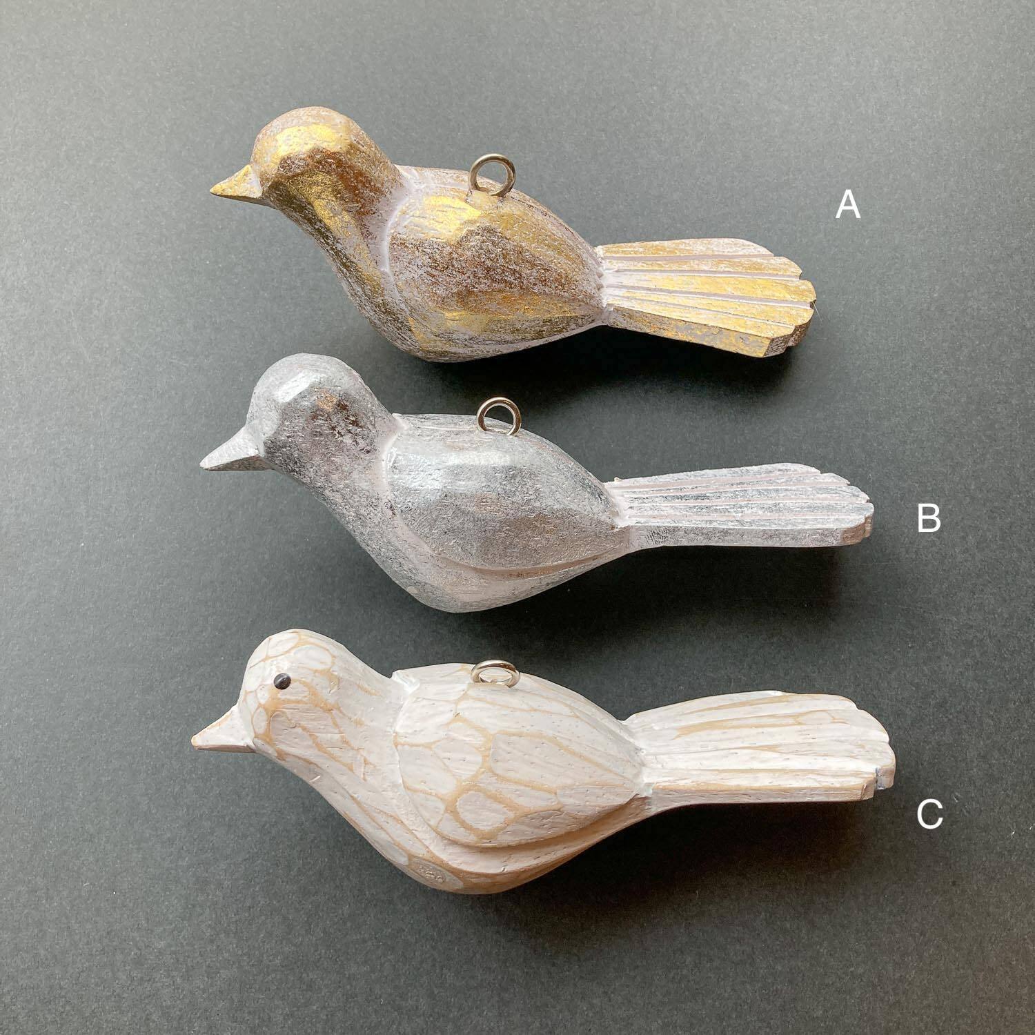 再入荷〉鳥の立体オーナメント | Dua-アクセサリーパーツショップ