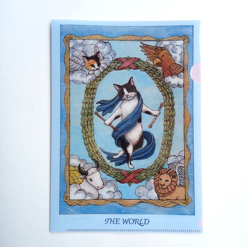 《クリアファイル》猫野ぺすか　CAT CARE TAROT