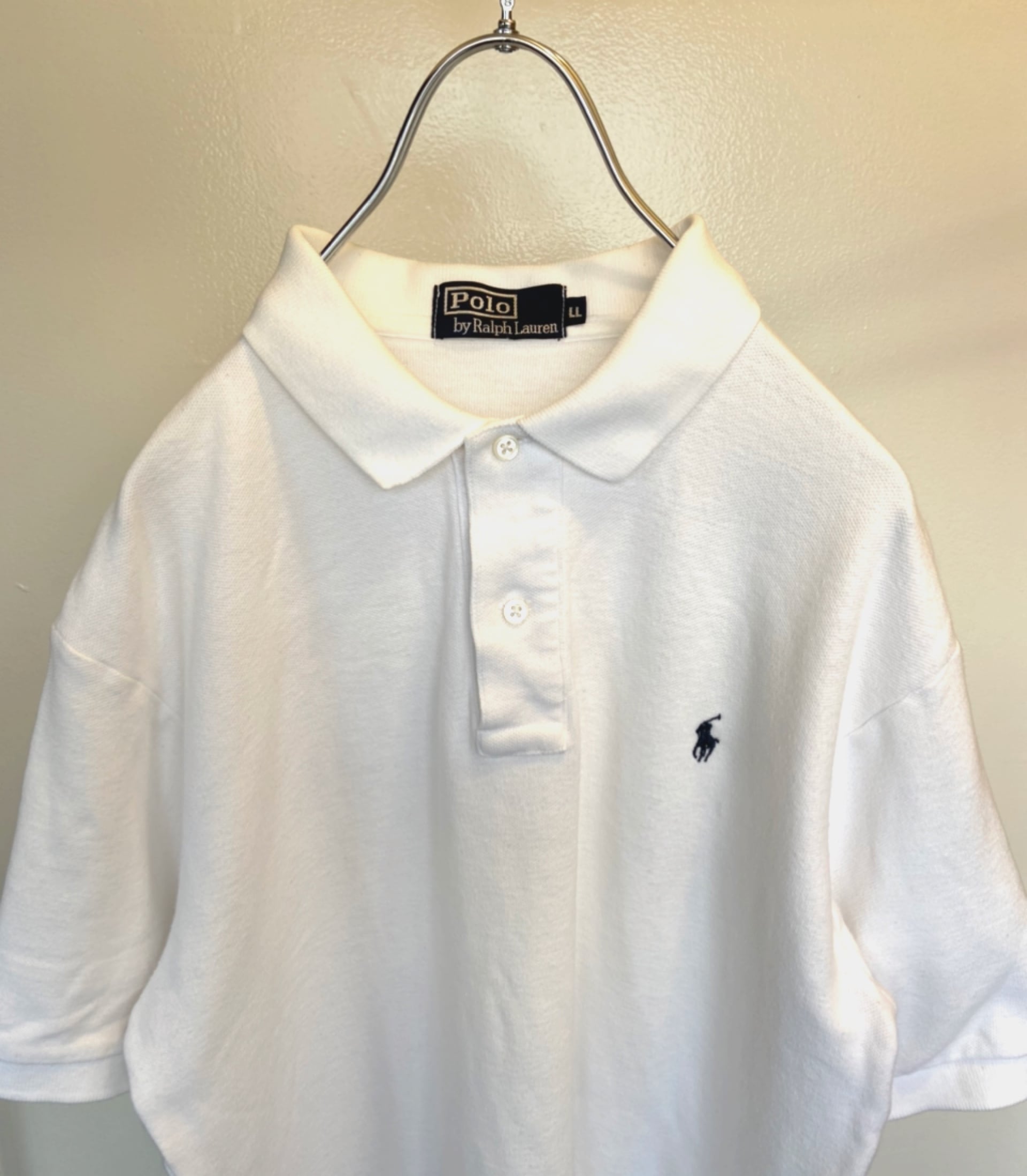 90s古着 美品 RALPH LAUREN /ポロ ラルフローレン ポロシャツ 