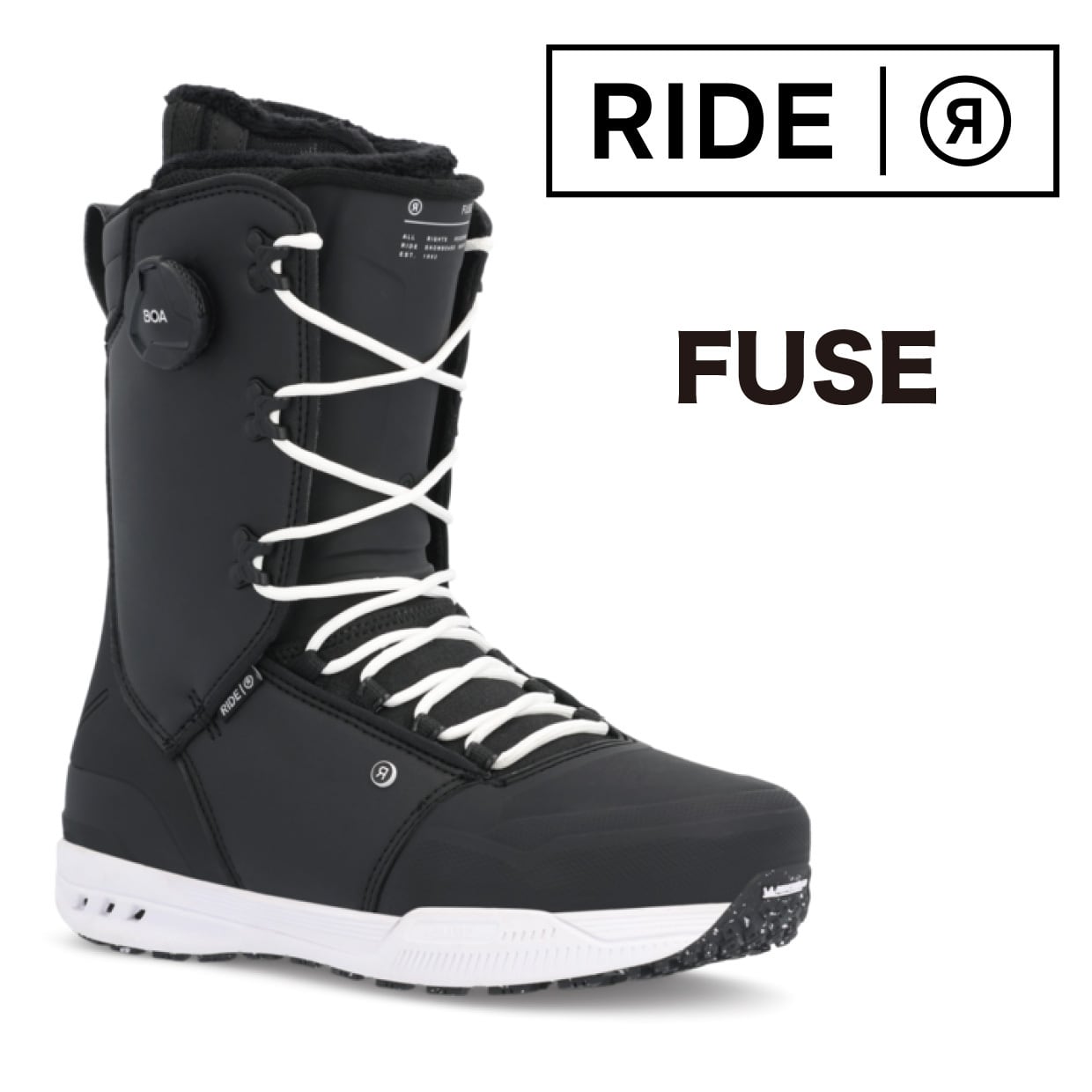 23-24年モデル RIDE .『 FUSE 』. ライド . ヒューズ . パウダー