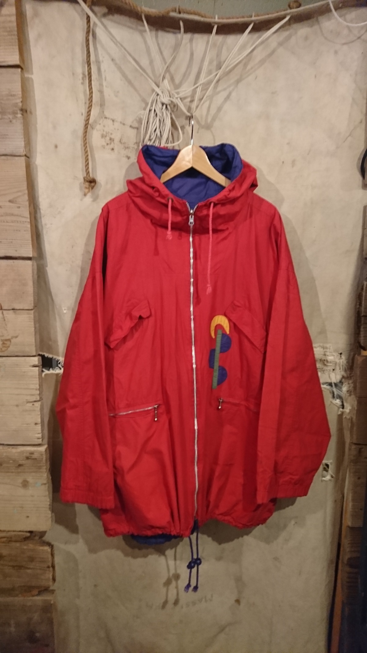 80〜90s HIMALAYA REVERSIBLE ANORAK PARKA | BOW & ARROW WEB STORE
