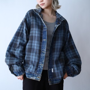 " Levis " good silhouette chemical-wash denim jacket