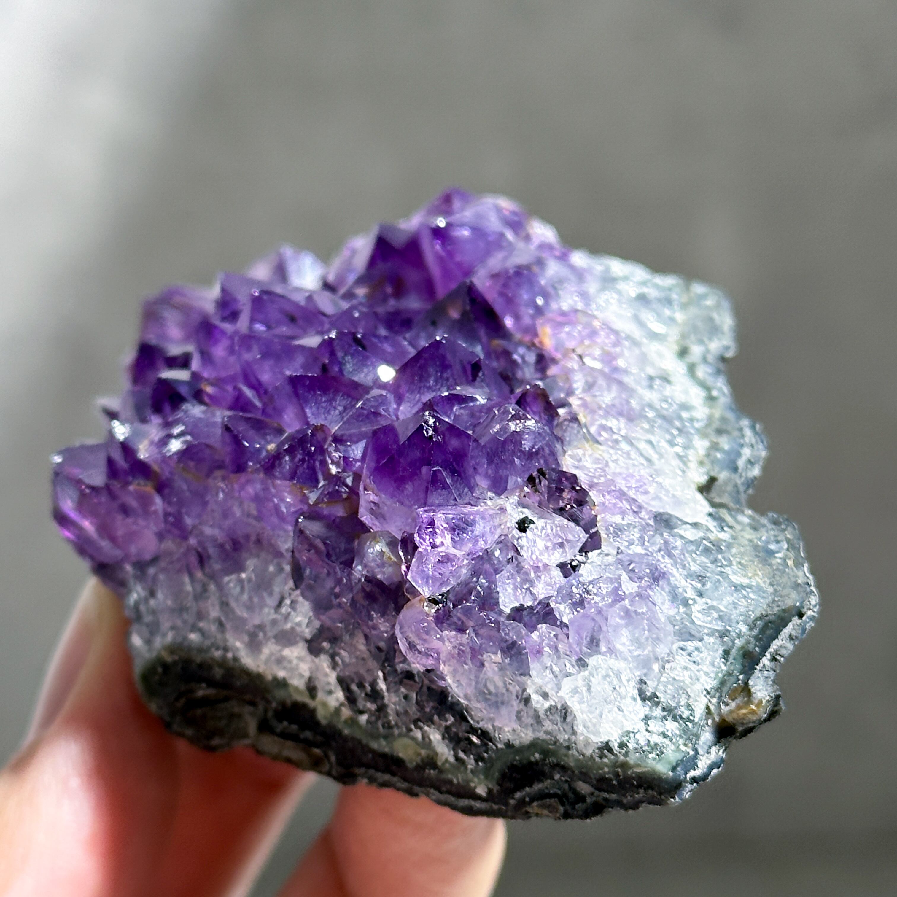 天使の指紋◎ウルグアイ産アメジスト 原石94◇ Amethyst ◇天然石