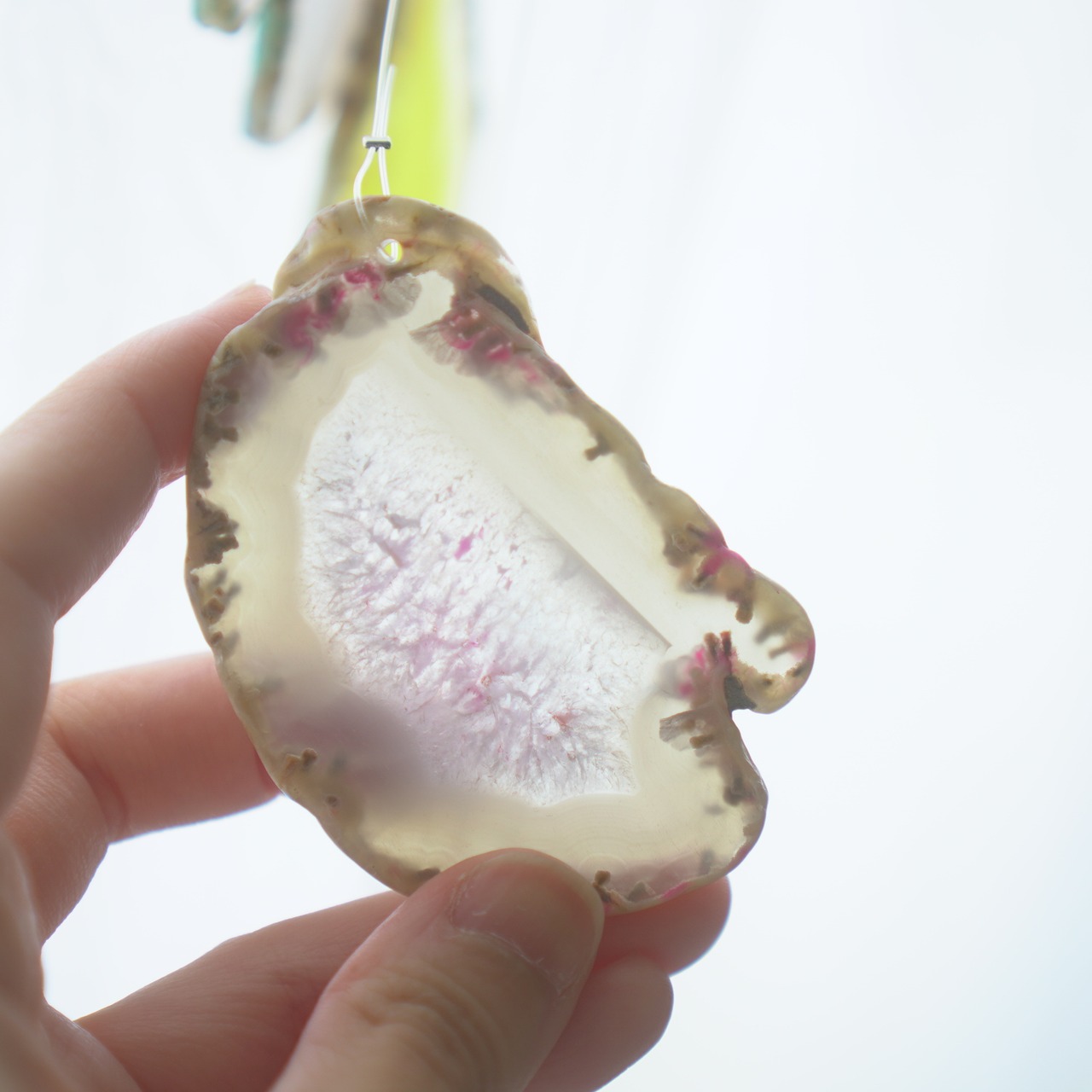 Mermaid Treasure - アゲートヒーリングチャイム / Agate Sun Catcher Wind Chime 037