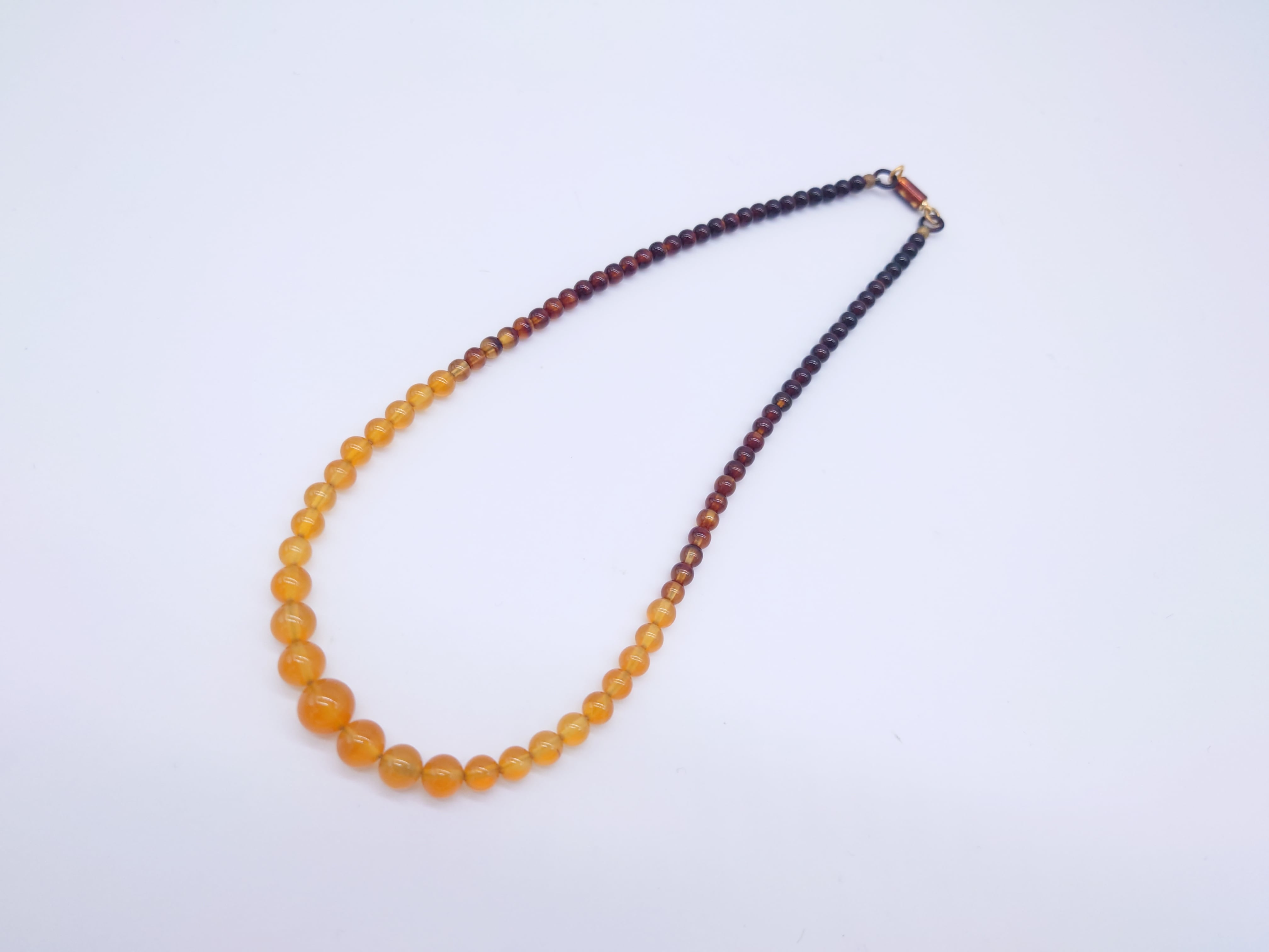 べっ甲 ネックレス (N-200) | べっ甲アクセサリー「なにわべっ甲