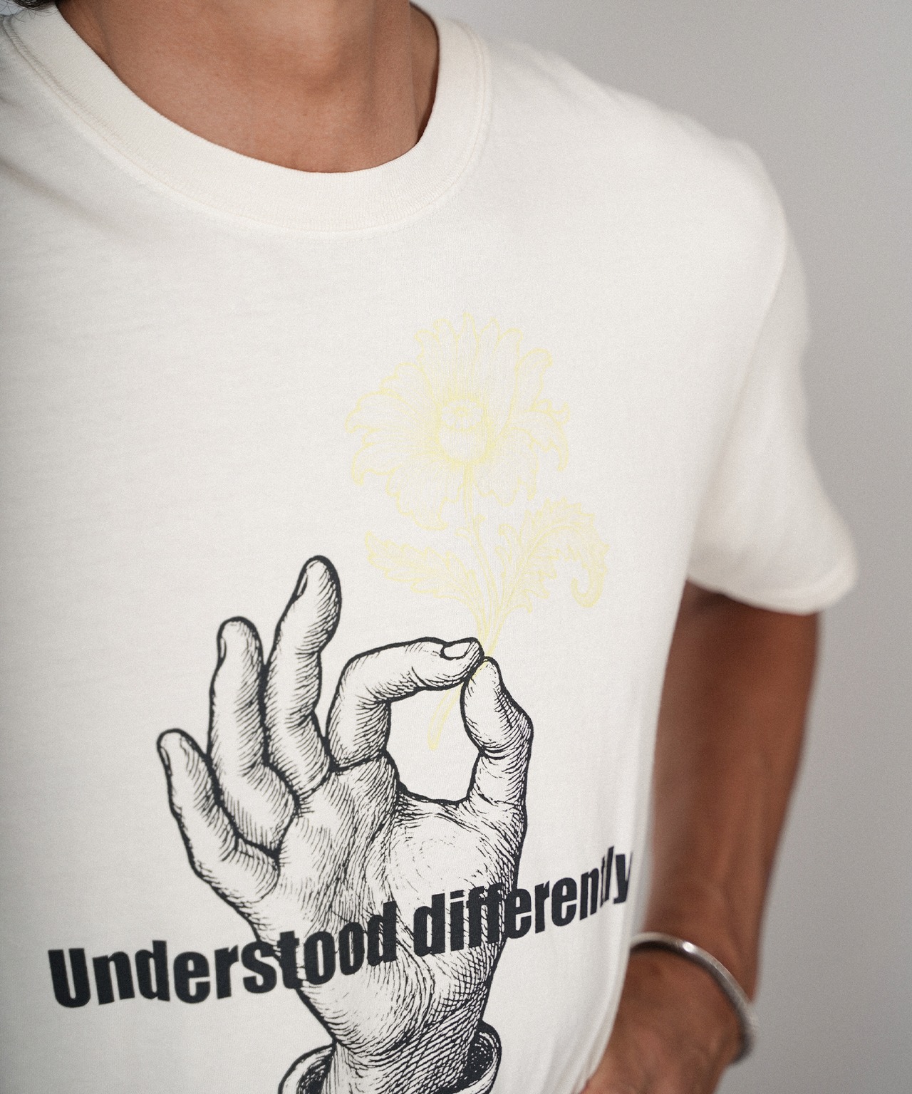 UNDERSTOOD DIFFERENTLY PRINT T-SHIRTS［HSC007］