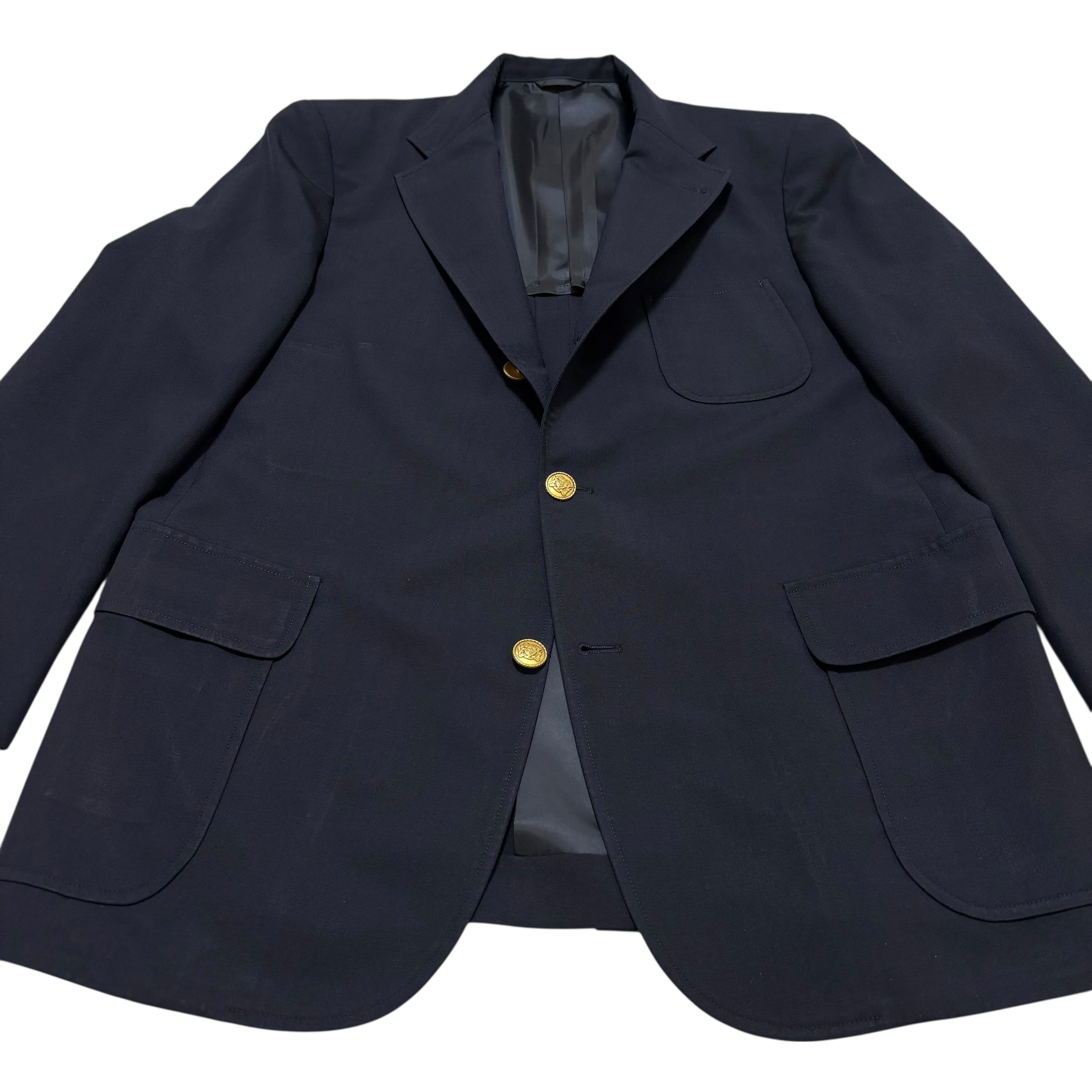 古着 ニューヨーカー NEWYORKER 紺ブレザー クリーニング済み 90s