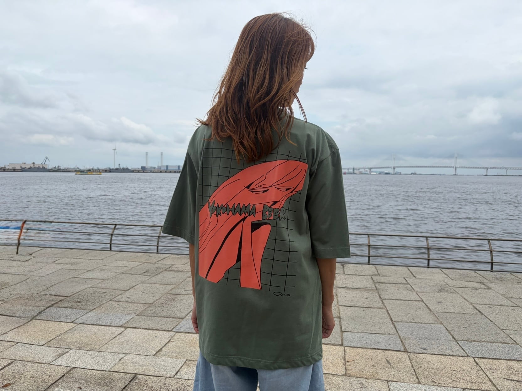 Street Art コラボレーション⑤【Ono 】ビッグシルエットTシャツ