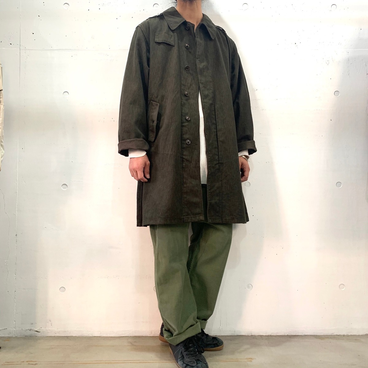 チェコ軍 OLD 後染め レインドロップカモ M60 フィールドコート | ChuPa
