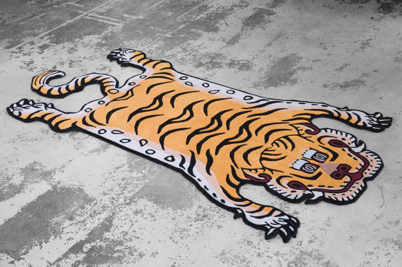 Tibetan Tiger Rug 《Lサイズ•ウール276》チベタンタイガーラグ