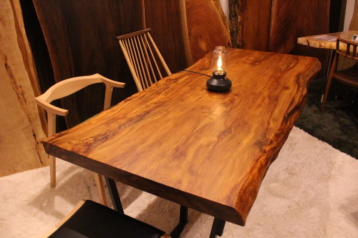 屋久杉 一枚板 1900×880×60mm 19563 | 千年家具 - 無垢一枚板テーブル