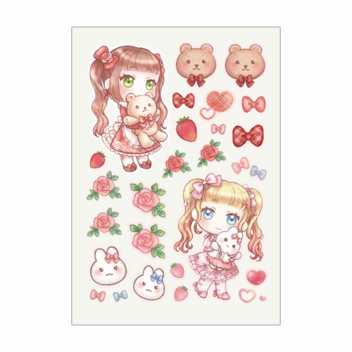ロリィタちゃんアイロン転写シート