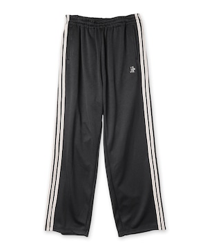 5 STRIPE JERSEY PANTS(BLK)