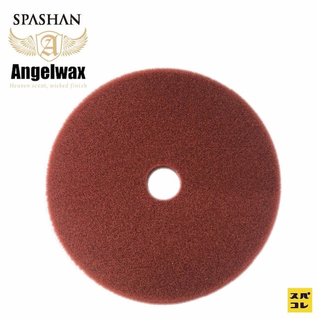 スパシャン SPASHAN ANGEL WAX 125ｍｍ ハードスポンジ赤 スパシャン エンジェルワックス コーティング 洗車