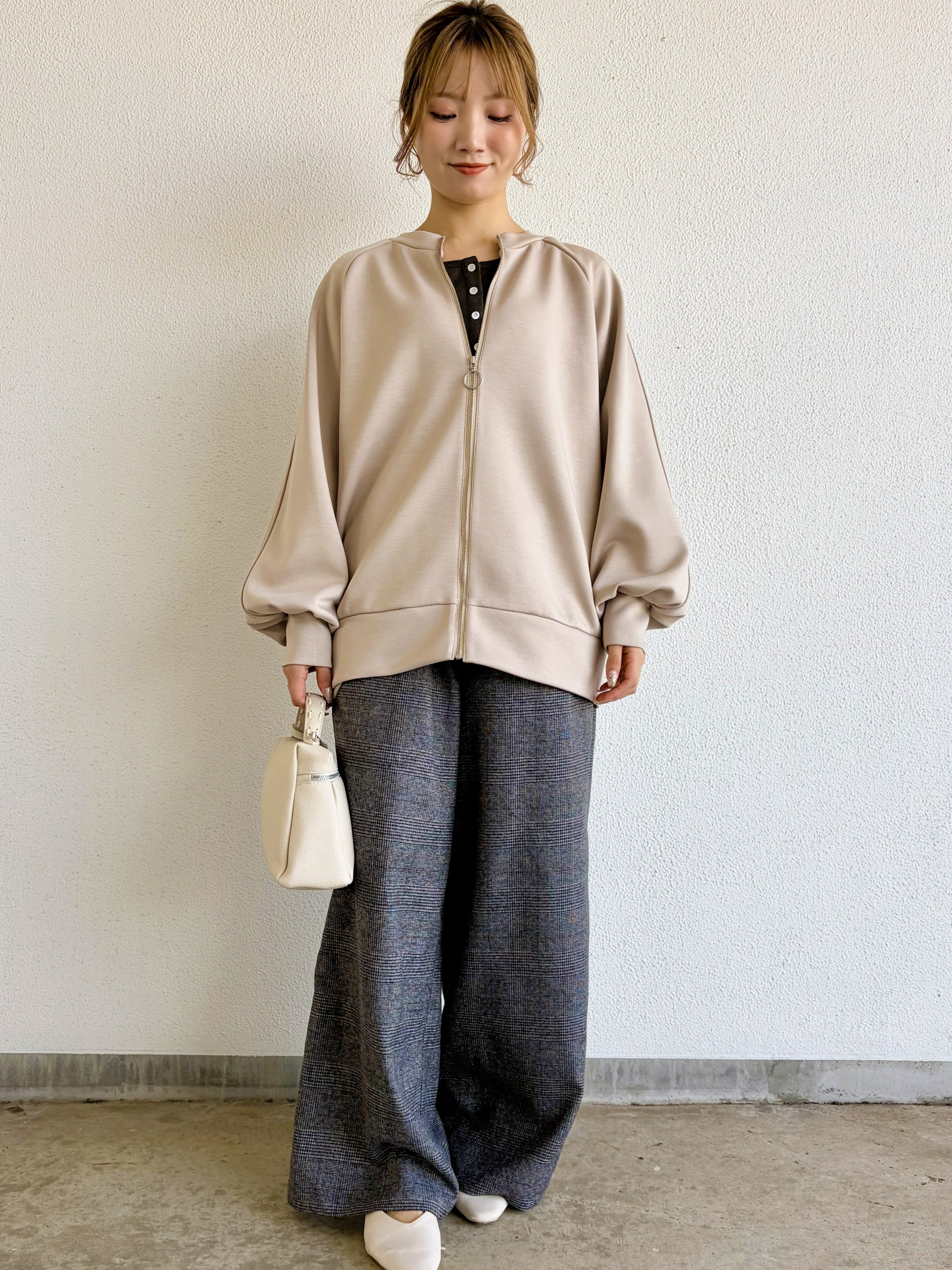 ○○○9286】先染めグレンチェックパンツ（8810-65042） | 9286
