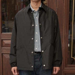 KAPTAIN SUNSHINE(キャプテンサンシャイン) 26AW "Silk Poly Coach Jacket" -BLACK-