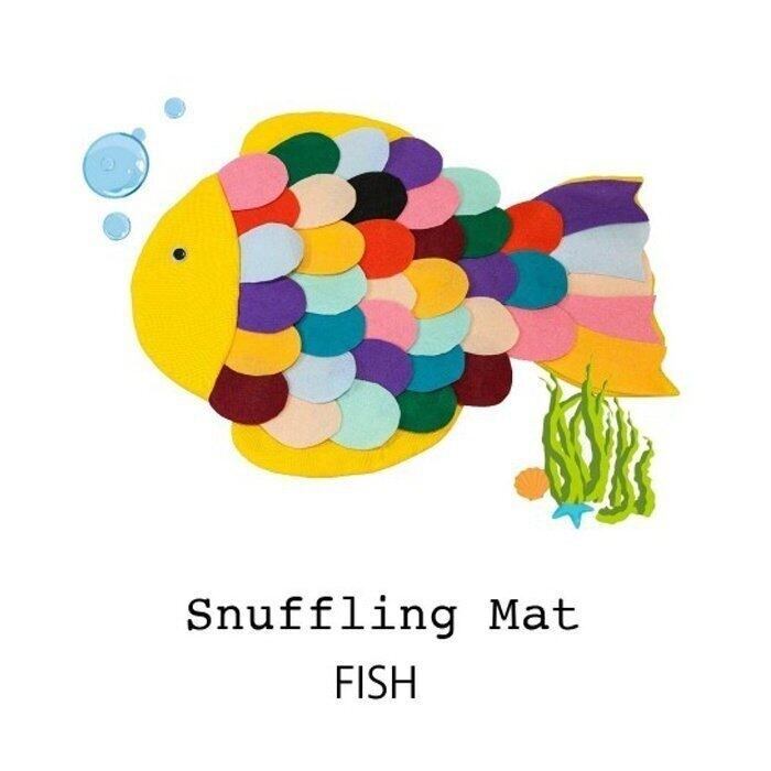 Petique ペティーク ノーズワークマット 魚 スナッフルマット パズル