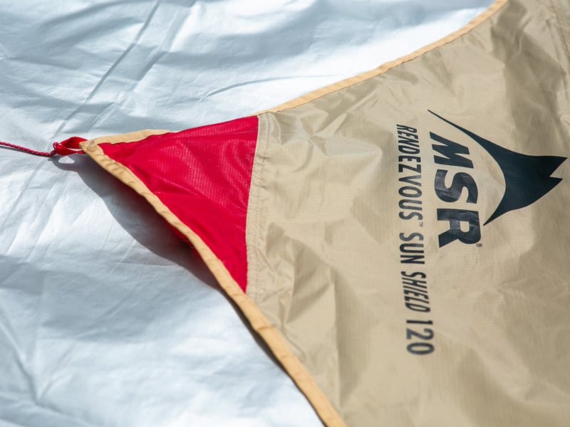 MSR タープ RENDEZVOUS SUN SHIELD 200 WING（TAN） | full of life