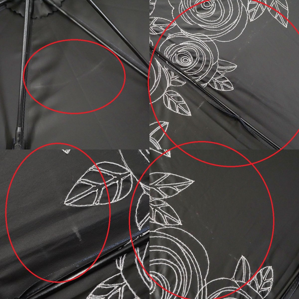 晴雨兼用日傘 NINA RICCI ニナリッチ USED美品 サマーシールドLII 刺繍