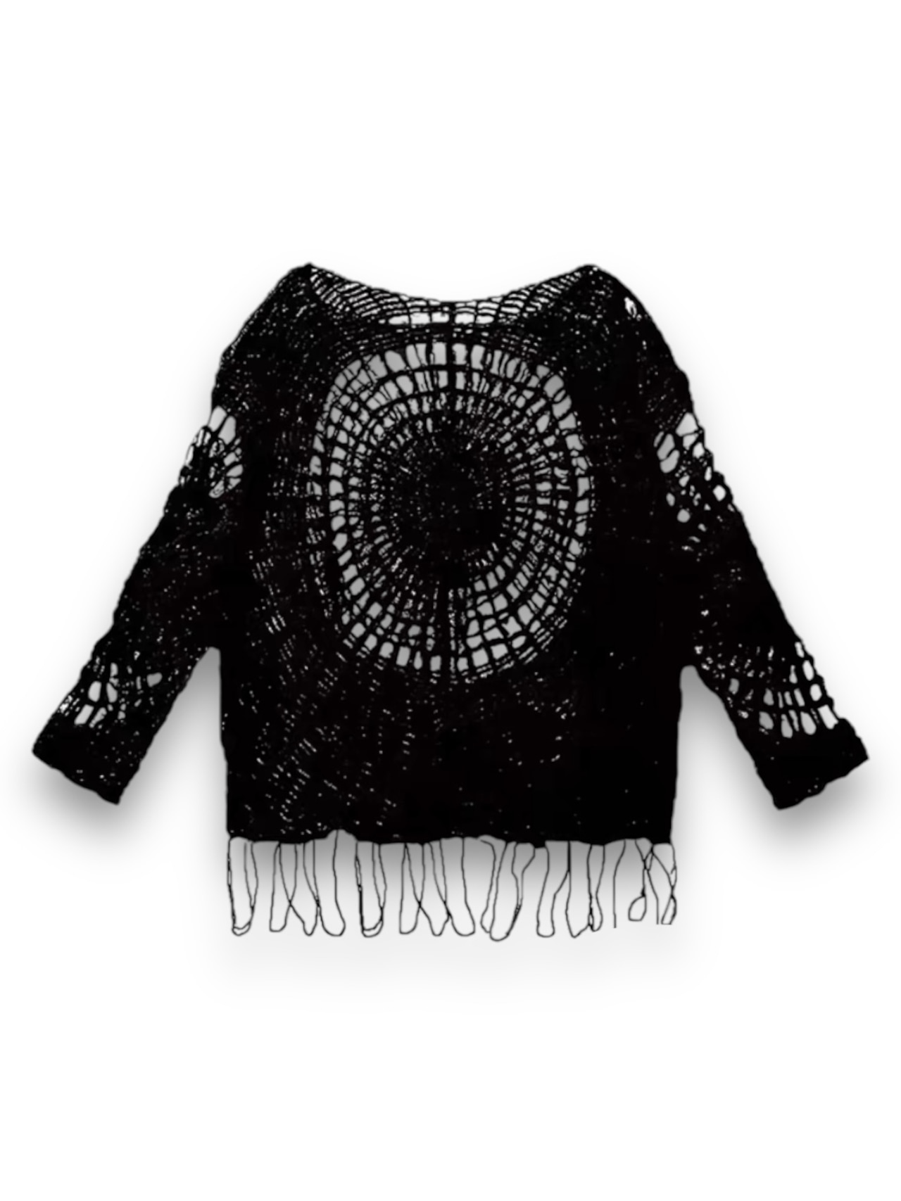 【PLANET STUDIO】spider web crochet knit