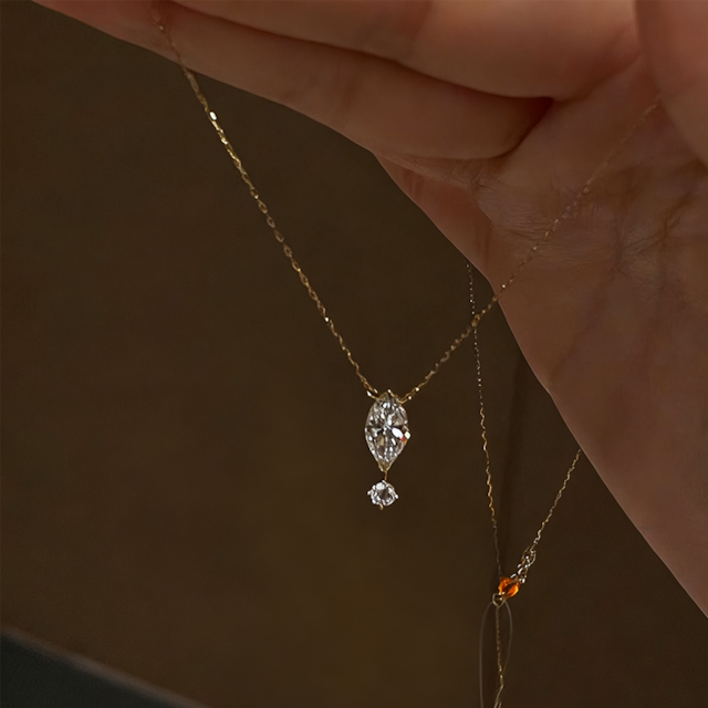 tomrシルキード輝きネックレス