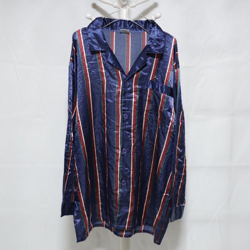 Striped Pajama Shirt Multi Color