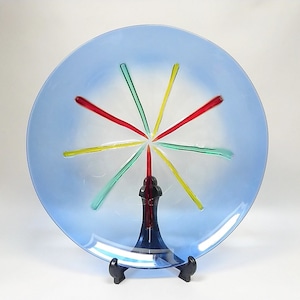 イタリア Murano glass/ムラノガラス v.nason & co ガラスプレート