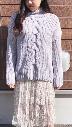 high neck knit　韓国　ニット　韓国ファッション　