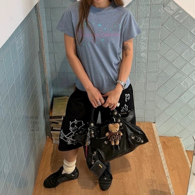 スターアートグラフィックTシャツ 2col R02447
