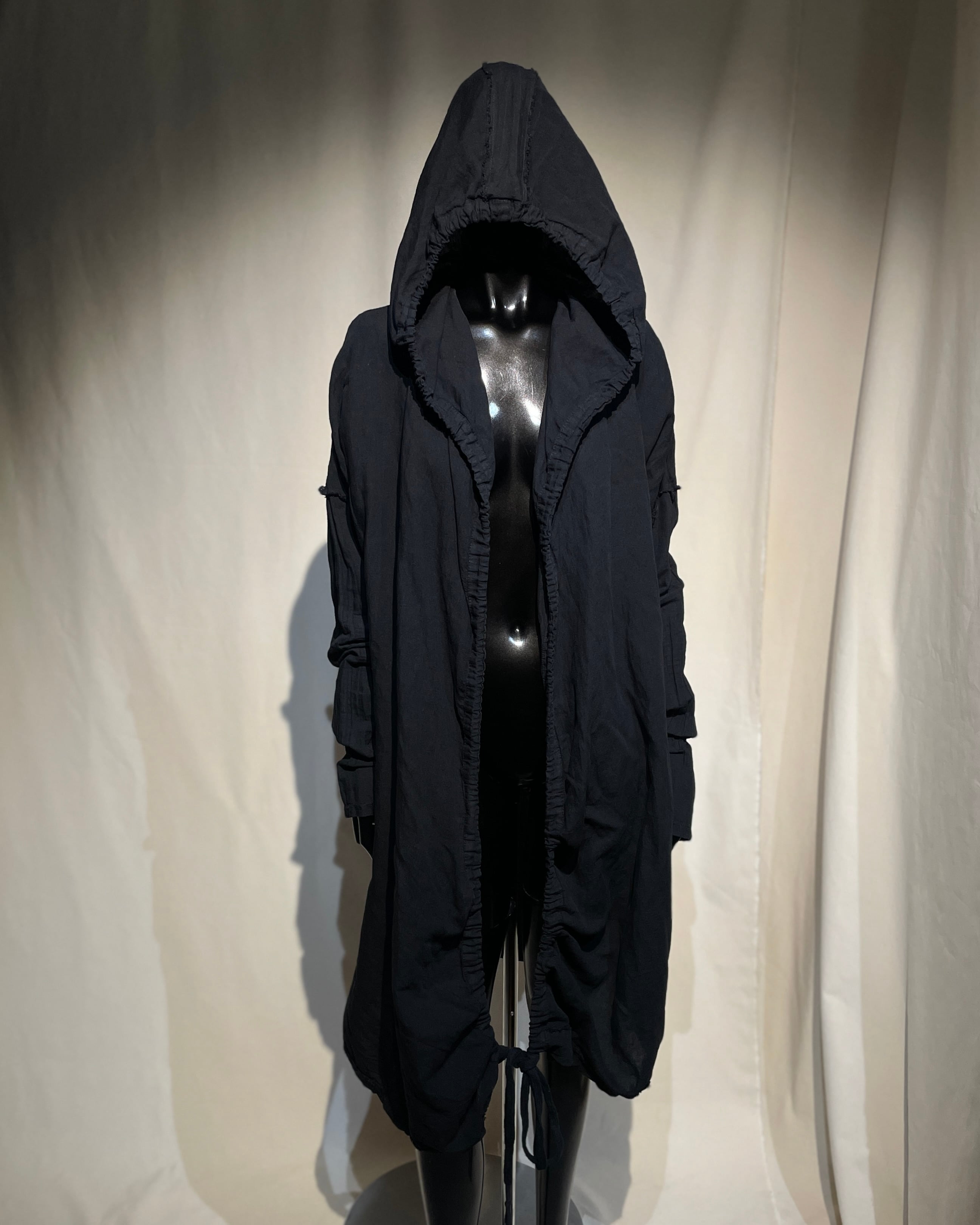 First Aid To The Injured - Reconstructed Drawcord Hooded Coat