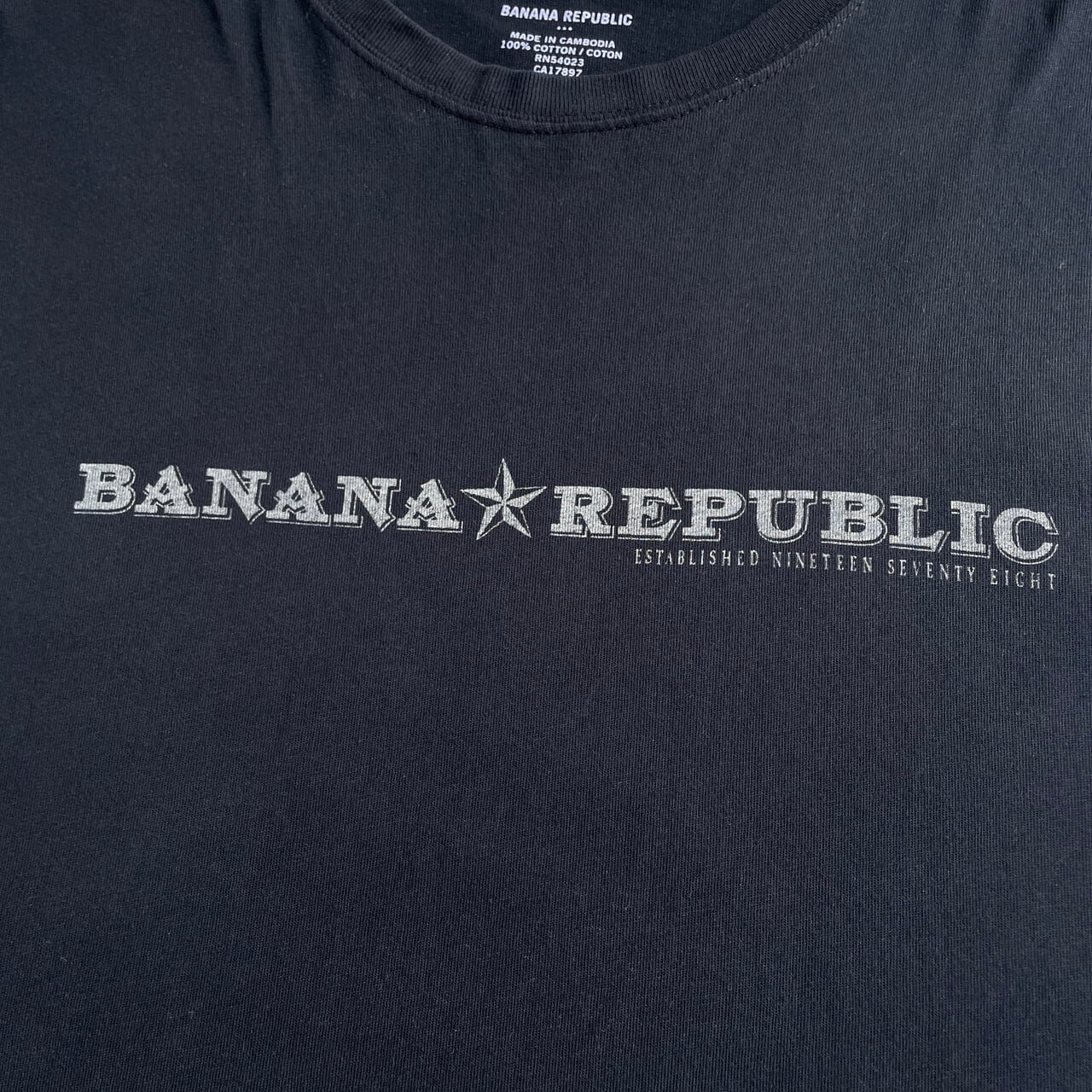 BANANA REPUBLIC バナナリパブリック ブランドロゴ プリントT