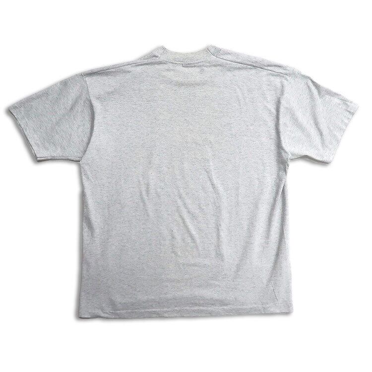 古着 90年代 USA製 フルーツオブザルーム プリントTシャツ 霜降り