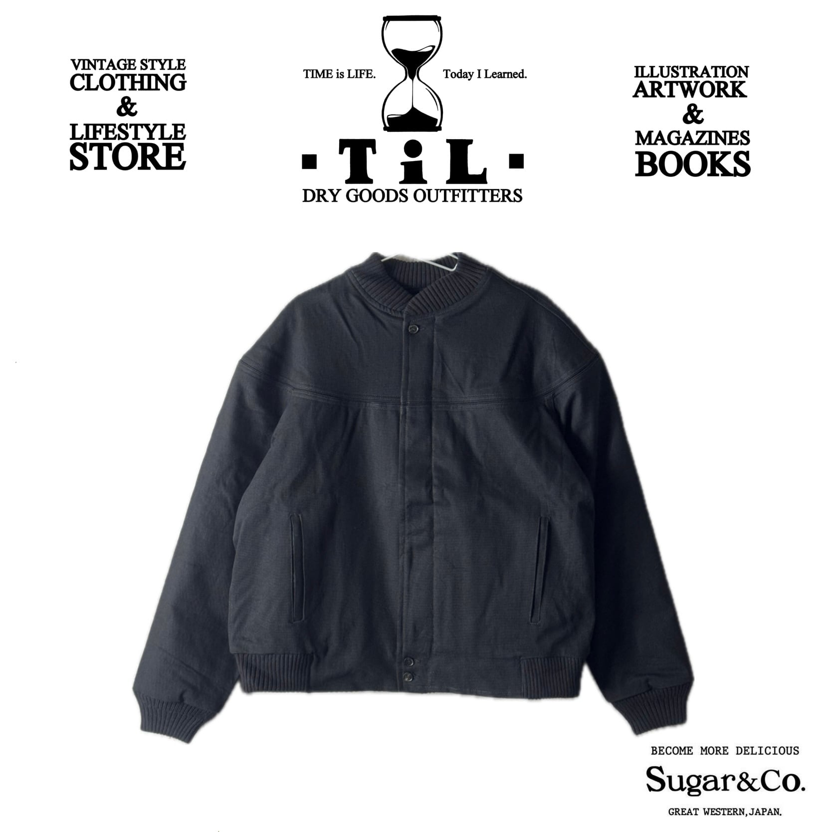 Sugar&Co SGR-JK23 Cup Jacket カップショルダージャケット BLACK