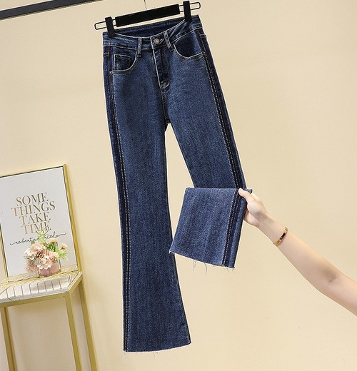 【大きいサイズXL-5XL】【秋冬新作】ファッションジーンズ#schofh-255997