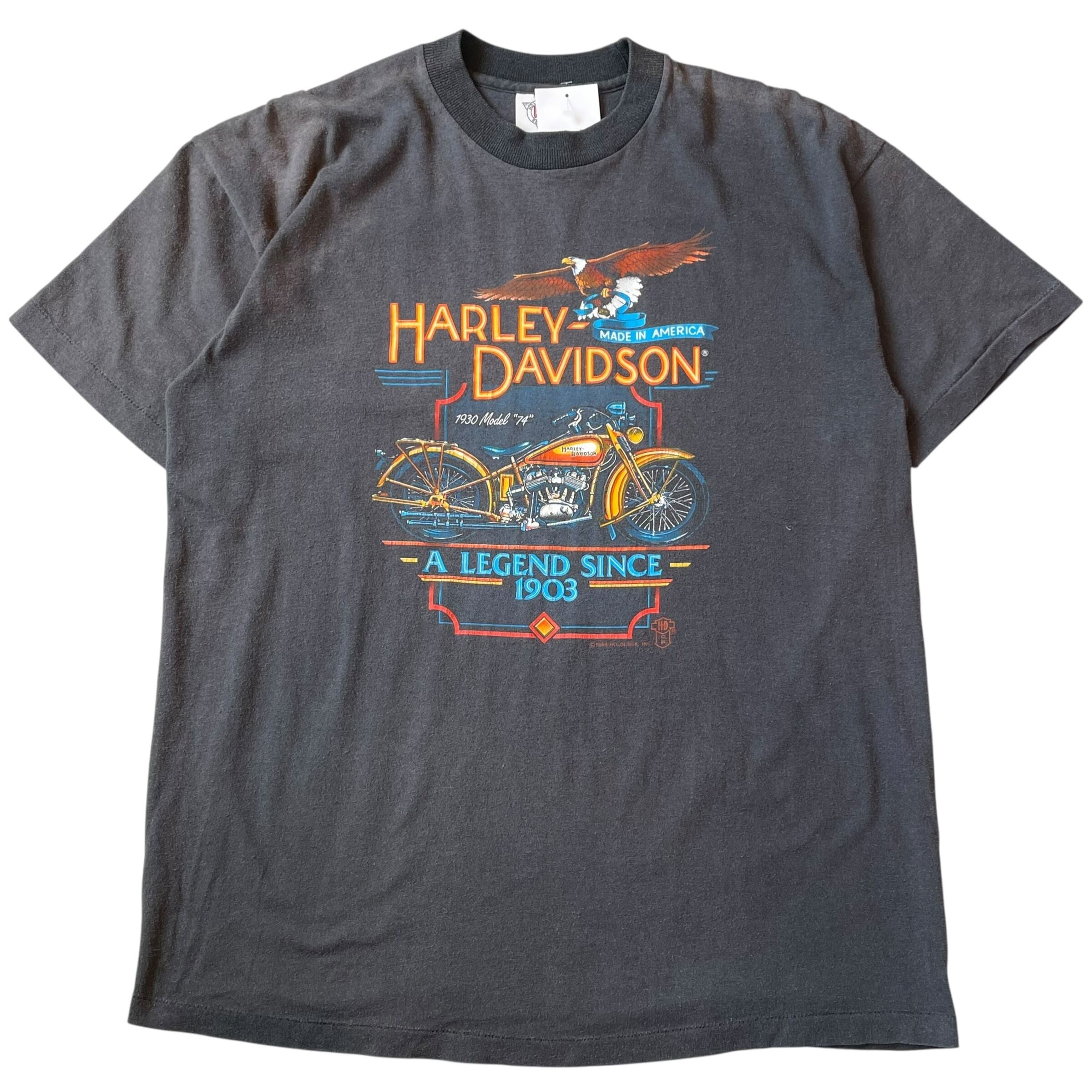 1988s Harley-Davidson "FACTORY & MUSEUM TOUR" T-shirt