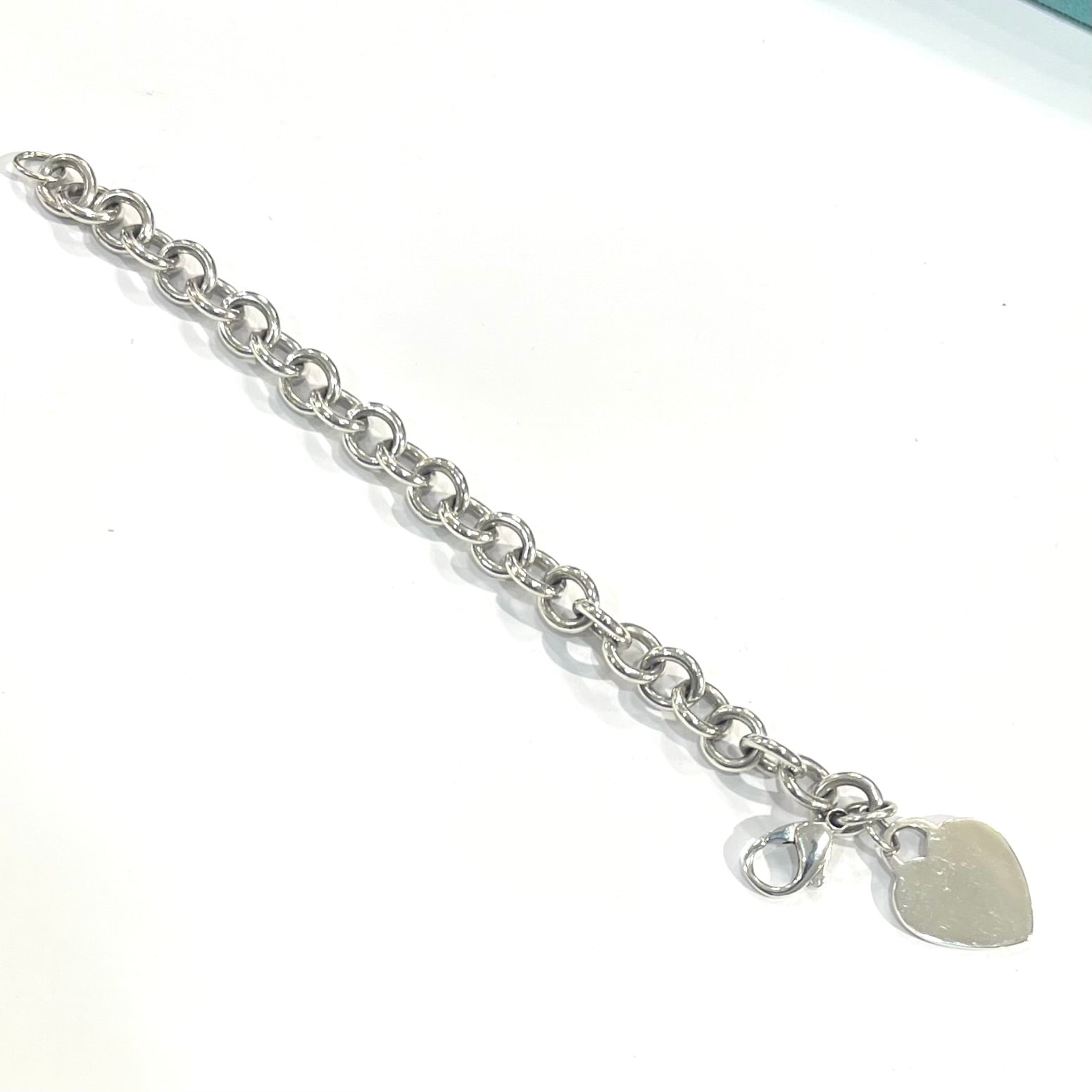 TIFFANY&CO. 】2662 ティファニーハートタグブレスレット シルバー925