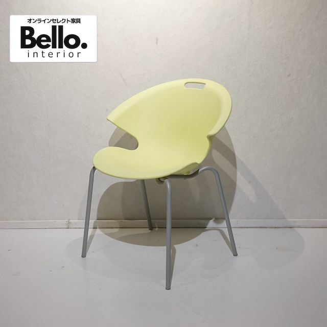 driade ドリアデ MONO ダイニングチェア アームレス チェア 椅子 イエロー モダン ミニマル ミッドセンチュリー