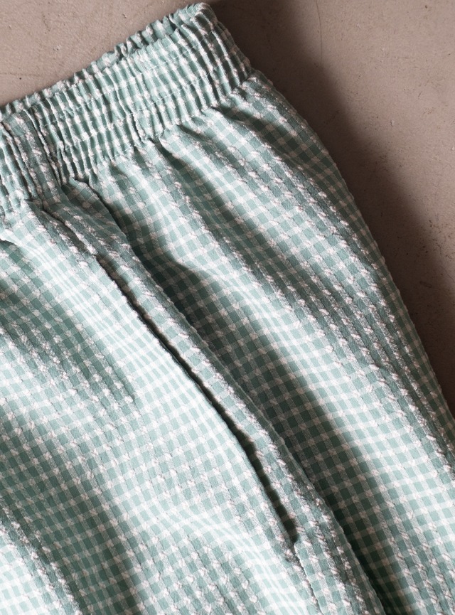 "Draper's & Damon's" 1980s Gingham easy pants