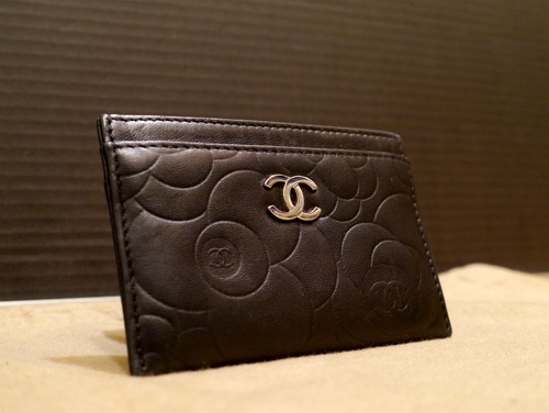 美品★CHANELシャネル カメリア パスケース 名刺入れ 定期入れ★