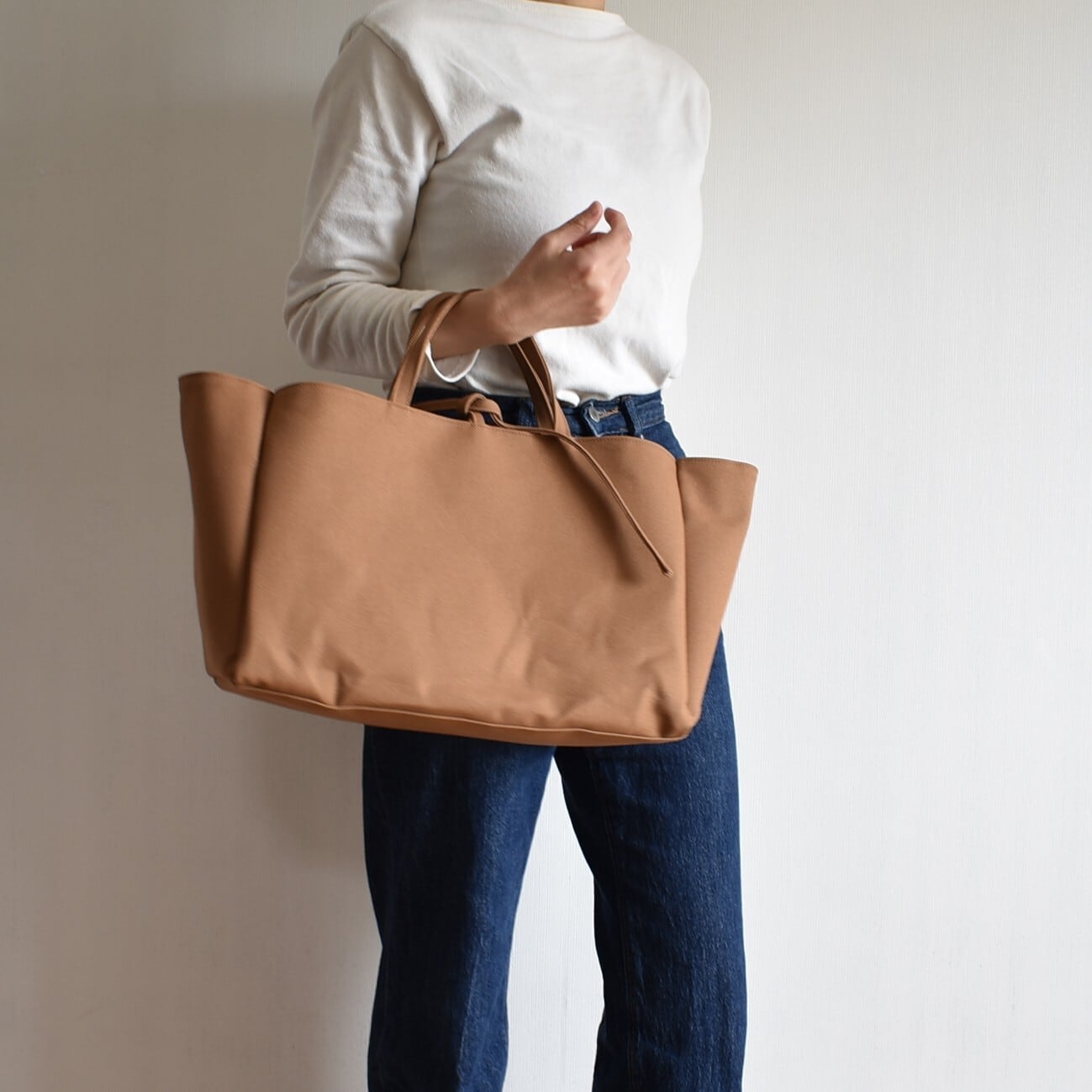 BOX1 TOTE BAG(モカ/ブラウン） | cherie aimer trip（シェリ エメ