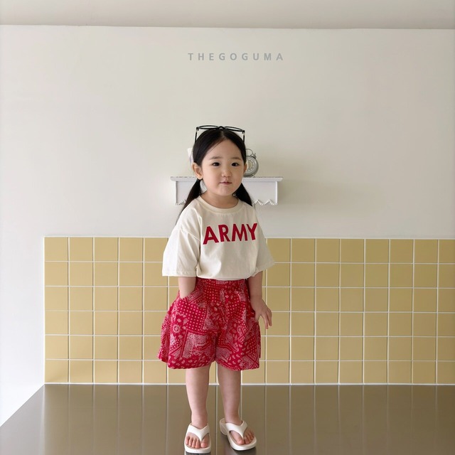 《予約》THE GOGUMA ¨ paisley pants ¨ 26summer