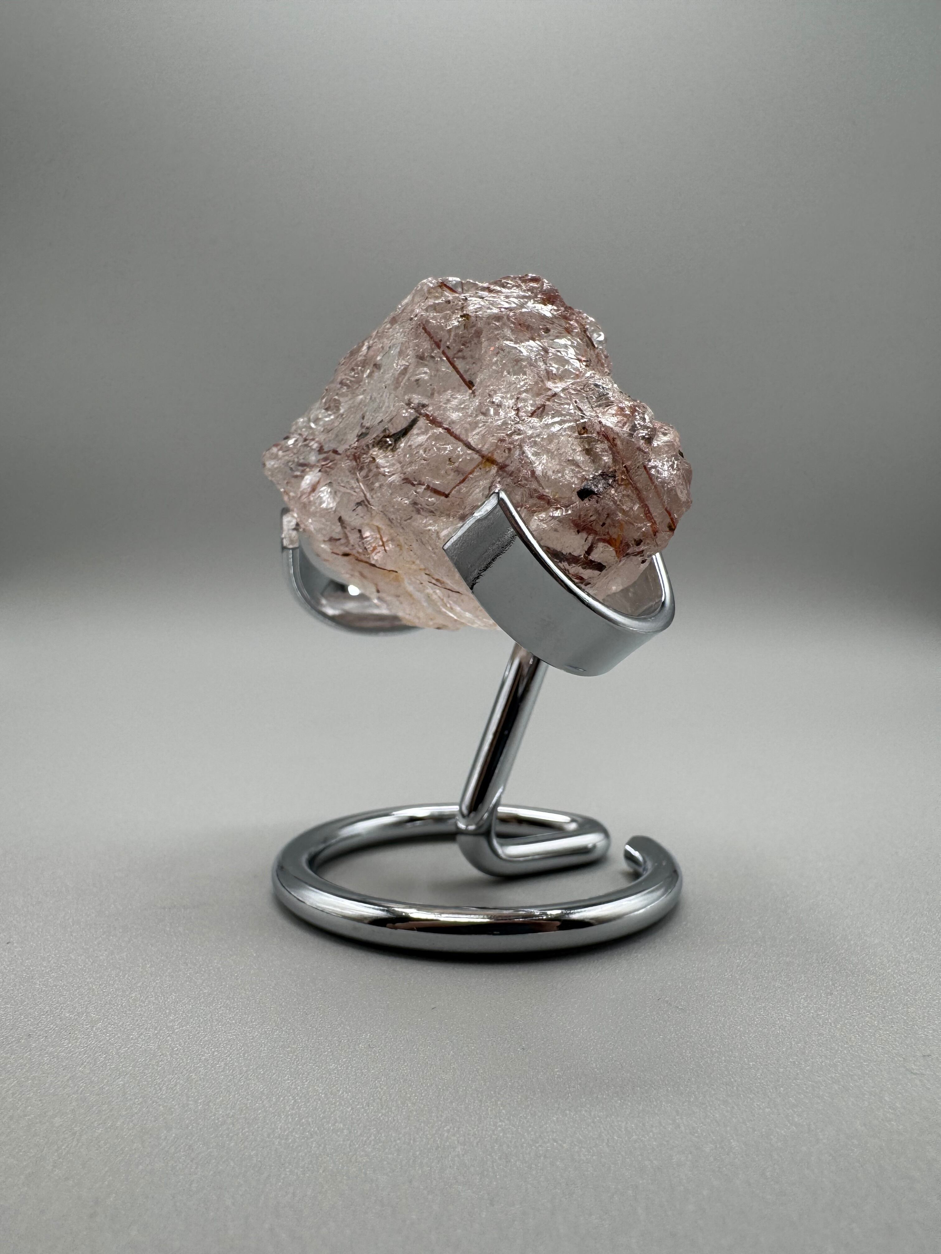 天然石インテリア】レッドルチルクォーツ原石｜Rutile Quartz Red