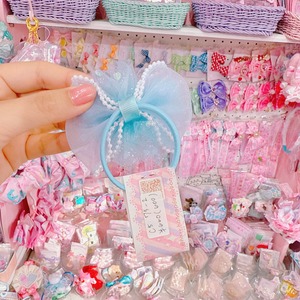 【C5】75-2ハートチュールヘアゴム