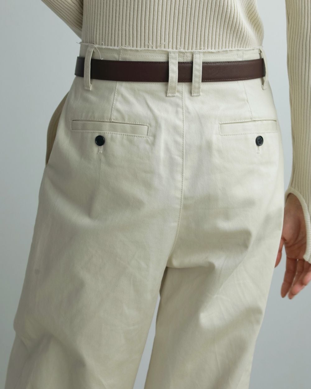 anuke 】Wide Chino Pants | valance 福井｜レディース セレクト