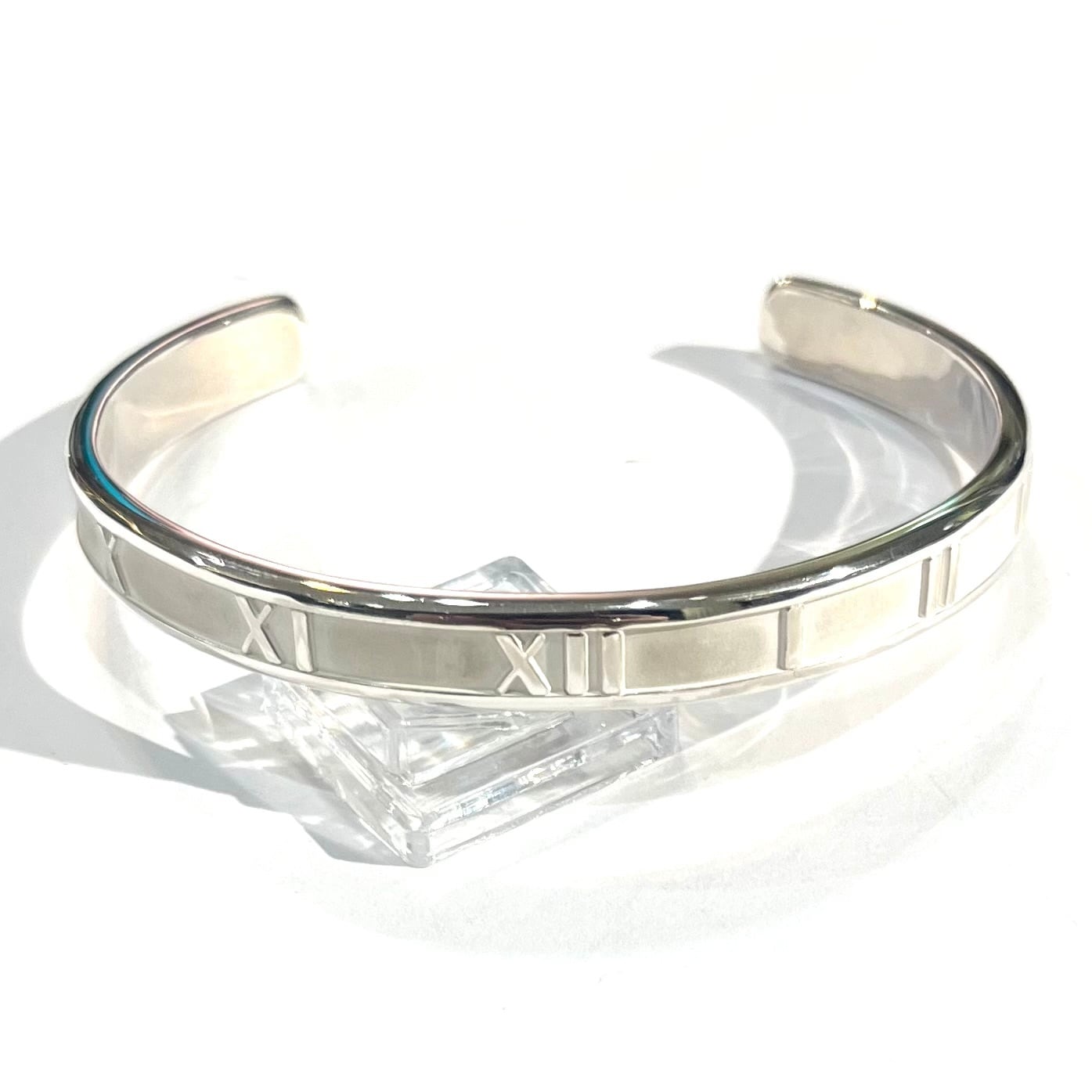 TIFFANY&CO】2976 ティファニー アトラス オープンバングル／シルバー